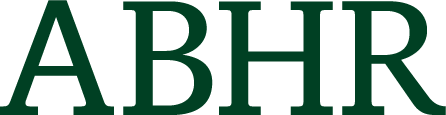 ABHR logo in green